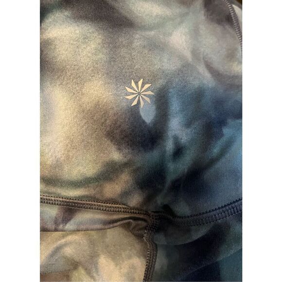 Athleta Elation Blue Green 7/8 Leggings‎ 657538 Size Small - Picture 4 of 5